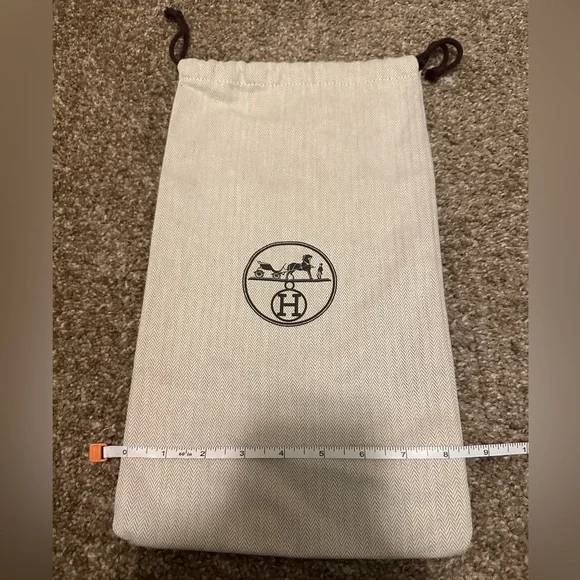 Hermes drawstring Dustbag - Picture 2 of 2